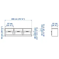 Гостиная Ikea Billy/Brimnes Модульная / White photo 9