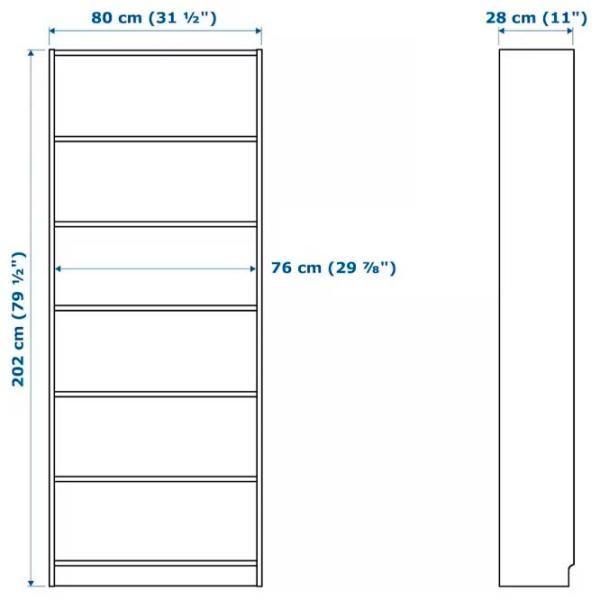 Living Ikea Billy/Brimnes Modulară / White photo 10