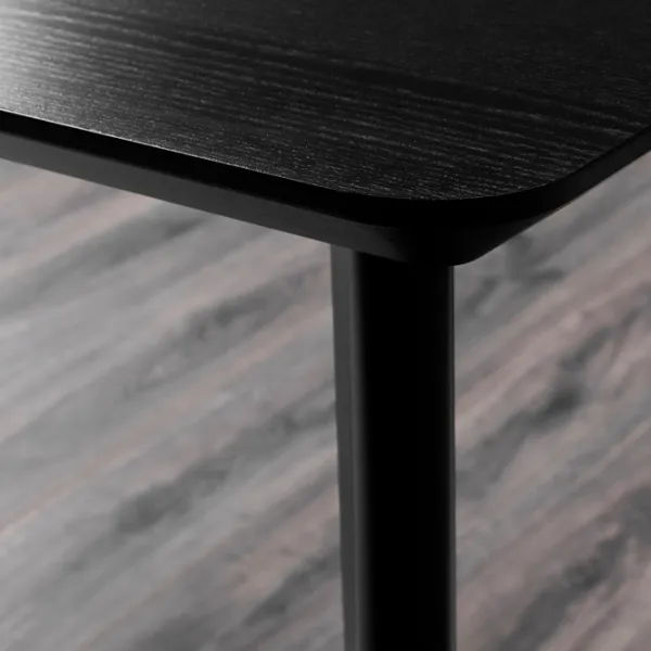 Masă de bucătărie fixă Ikea Lisabo PAL/ Black photo 4