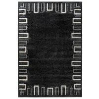 Covor Covoare Ungheni Soho Black Grey / Frize