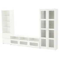 Гостиная Ikea Brimnes Линейная / White