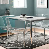 Кухонный стол зафиксированный Ikea Torsby LDSP/ Белый photo 3