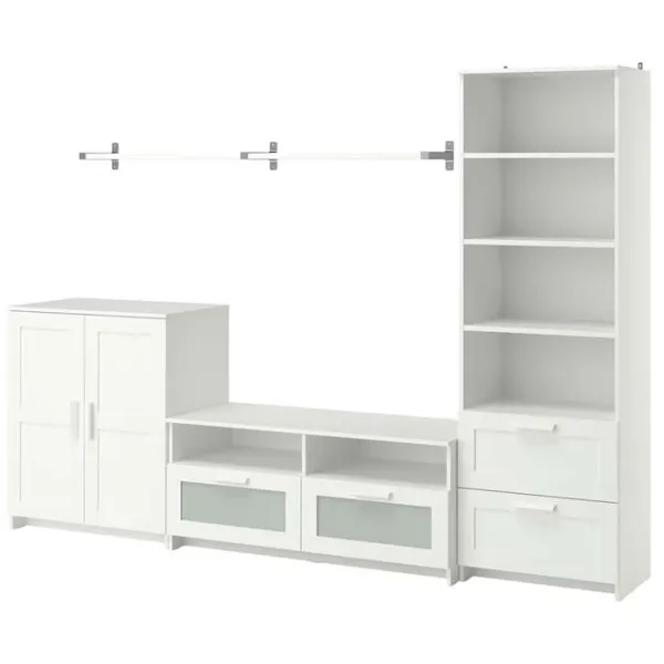 Living Ikea Brimnes/Bergshult Liniară / White photo 1 Living Ikea Brimnes/Bergshult Liniară / White photo 1