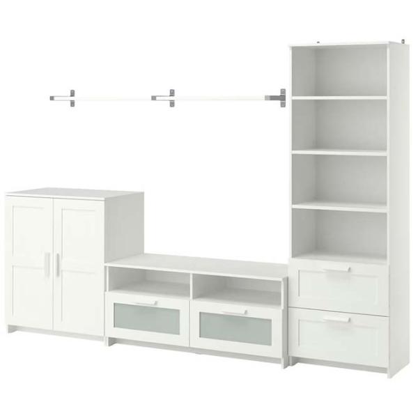 Living Ikea Brimnes/Bergshult Liniară / White photo 1 Living Ikea Brimnes/Bergshult Liniară / White photo 1