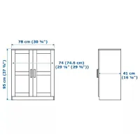 Living Ikea Brimnes/Bergshult Liniară / White photo 3