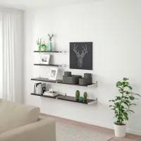 Rafturi Ikea Bergshult/Granhult PAL / Negru-maro photo 2