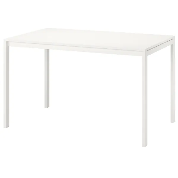 Кухонный стол зафиксированный Ikea Melltorp ДСП/ Белый photo 1