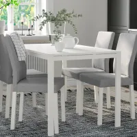 Кухонный стол зафиксированный Ikea Melltorp ДСП/ Белый photo 2