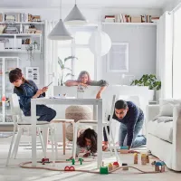 Кухонный стол зафиксированный Ikea Melltorp ДСП/ Белый photo 5