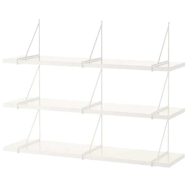 Полки Ikea Bergshult/Pershult ДСП / Белый photo 1