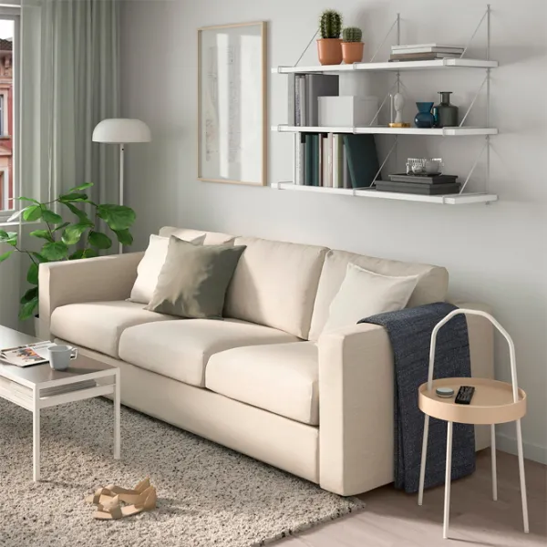 Полки Ikea Bergshult/Pershult ДСП / Белый photo 3