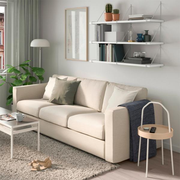 Полки Ikea Bergshult/Pershult ДСП / Белый photo 3