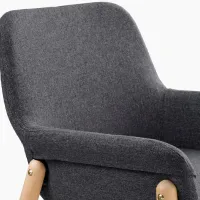 Кухонный стул Ikea Vedbo/Gunnared Ткань/ Серый Wood photo 4