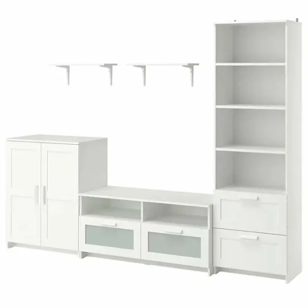 Living Ikea Brimnes/Bergshult Liniară / White photo 1 Living Ikea Brimnes/Bergshult Liniară / White photo 1