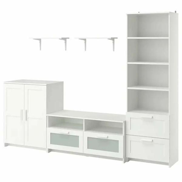 Living Ikea Brimnes/Bergshult Liniară / White photo 1 Living Ikea Brimnes/Bergshult Liniară / White photo 1