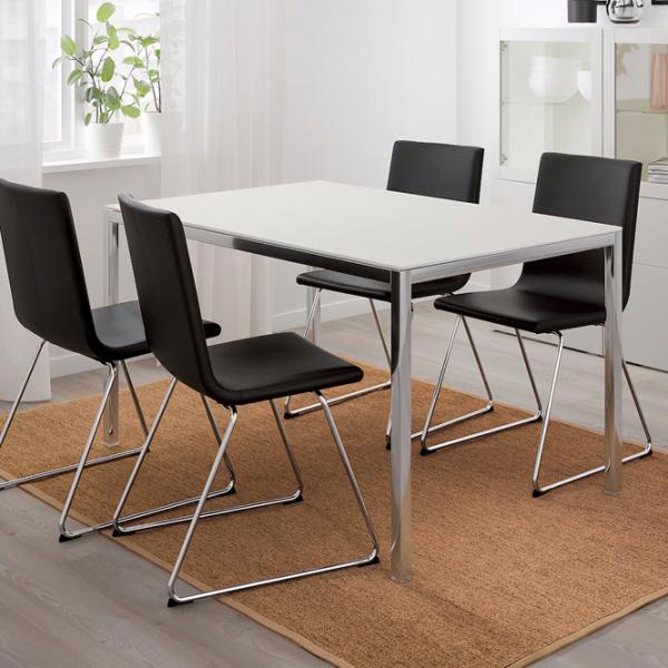 Кухонный стол зафиксированный Ikea Torsby Керамика/ Белый photo 2