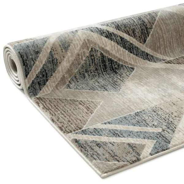 Ковер Covoare Ungheni Delta Brown Blue / Полипропилен photo 2