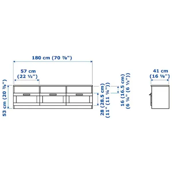 Гостиная Ikea Brimnes/Burhult Линейная / White photo 10 Гостиная Ikea Brimnes/Burhult Линейная / White photo 10