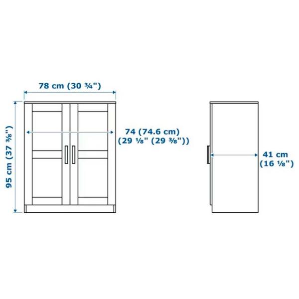 Гостиная Ikea Brimnes/Burhult Линейная / White photo 12 Гостиная Ikea Brimnes/Burhult Линейная / White photo 12