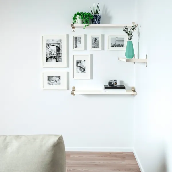 Полки Ikea Bergshult/Granhult ДСП / Белый photo 3 Полки Ikea Bergshult/Granhult ДСП / Белый photo 3