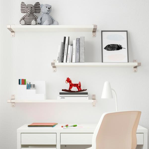Полки Ikea Bergshult/Granhult ДСП / Белый photo 5 Полки Ikea Bergshult/Granhult ДСП / Белый photo 5