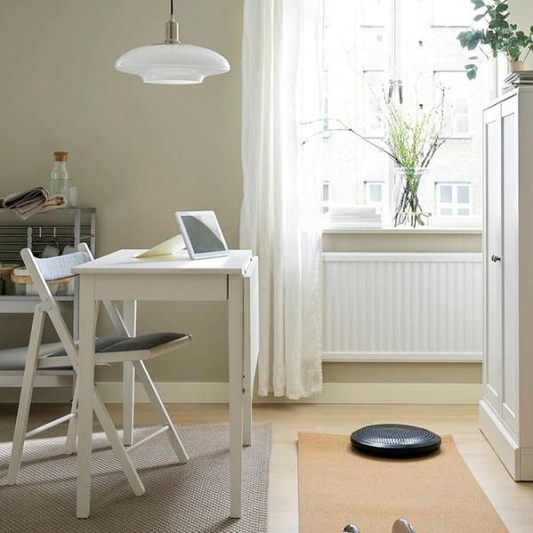 Masă de bucătărie pliabilă Ikea Idanas MDF/ White photo 5 Masă de bucătărie pliabilă Ikea Idanas MDF/ White photo 5