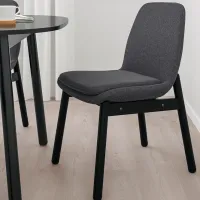 Scaun de bucătărie Ikea Vedbo/Gunnared Poliester/ Dark Gray Black photo 3