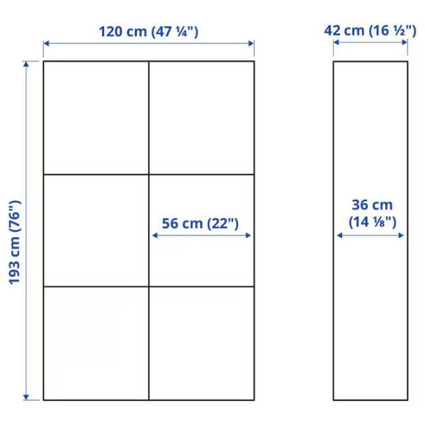 Витрина для гостиной Ikea Besta ДСП / Дуб cонома photo 2