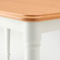 Кухонный стол зафиксированный Ikea Danderyd МДФ/ Белый photo 2