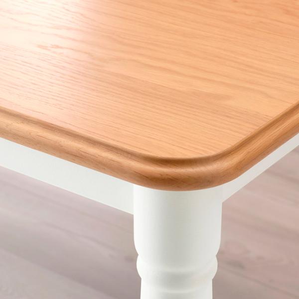 Кухонный стол зафиксированный Ikea Danderyd МДФ/ Белый photo 5