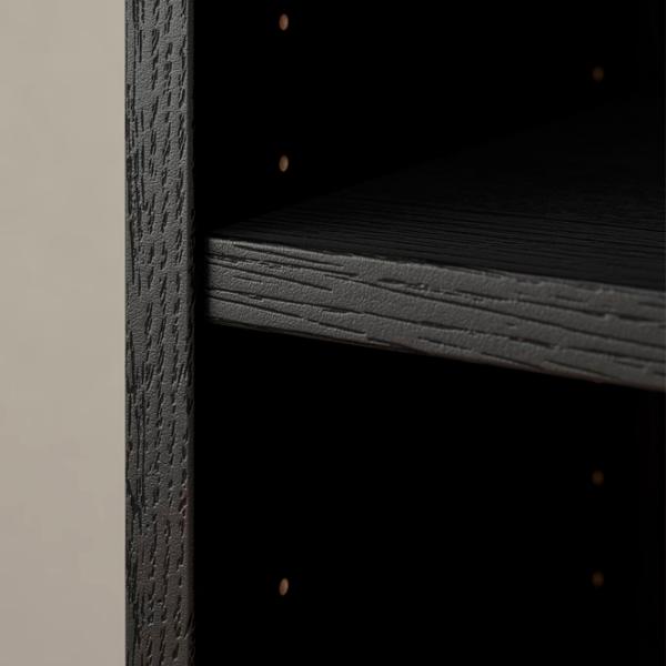 Dulap Ikea Billy/Hogbo 202 x 160 x 30 / MDF / Stejar negru photo 5 Dulap Ikea Billy/Hogbo 202 x 160 x 30 / MDF / Stejar negru photo 5