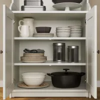 Living Ikea Hauga Modulară / White photo 5