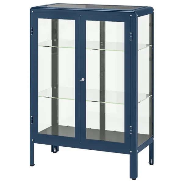Витрина для гостиной Ikea Fabrikor Металл / Dark blue photo 1 Витрина для гостиной Ikea Fabrikor Металл / Dark blue photo 1