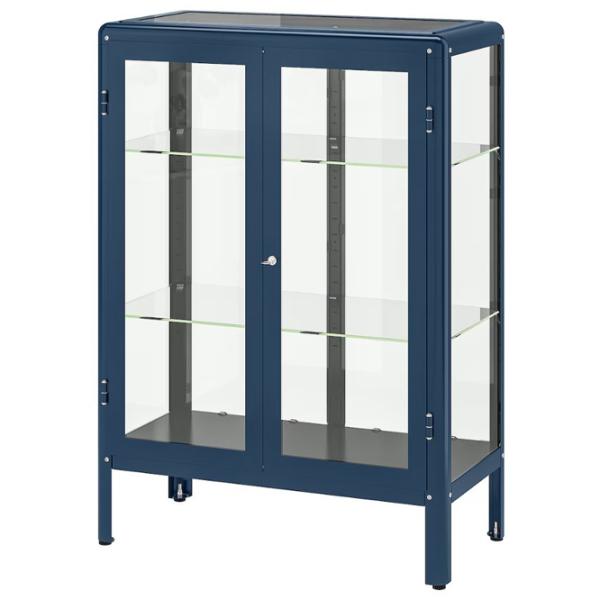 Витрина для гостиной Ikea Fabrikor Металл / Dark blue photo 1 Витрина для гостиной Ikea Fabrikor Металл / Dark blue photo 1