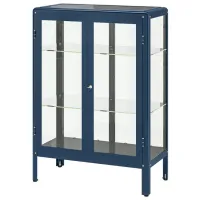 Витрина для гостиной Ikea Fabrikor Металл / Dark blue