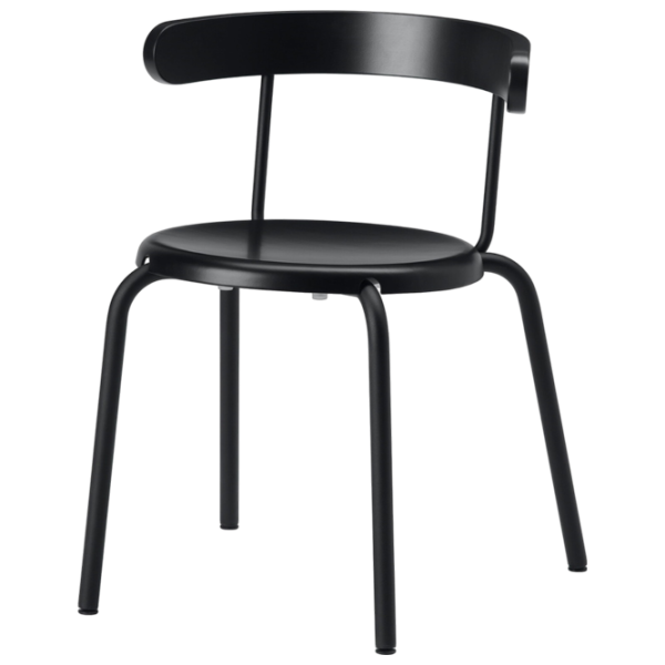 Кухонный стул Ikea Yngvar Пластик/ Черный Антрацит photo 1