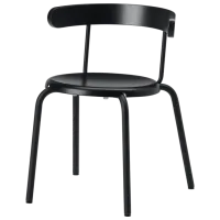 Кухонный стул Ikea Yngvar Пластик/ Черный Антрацит