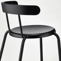Кухонный стул Ikea Yngvar Пластик/ Черный Антрацит photo 2