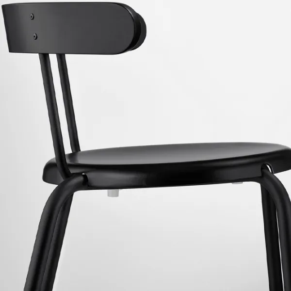 Кухонный стул Ikea Yngvar Пластик/ Черный Антрацит photo 3
