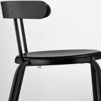 Кухонный стул Ikea Yngvar Пластик/ Черный Антрацит photo 3