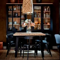 Кухонный стул Ikea Yngvar Пластик/ Черный Антрацит photo 6