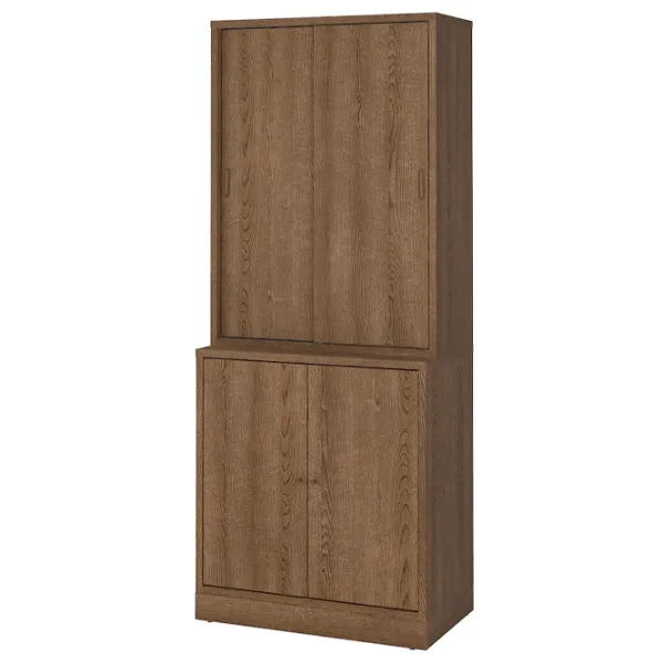 Dulap Ikea Tonstad 200.5 x 81.7 x 47 / MDF / Maro photo 1