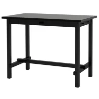Masă de bucătărie fixă Ikea Nordviken MDF/ Black