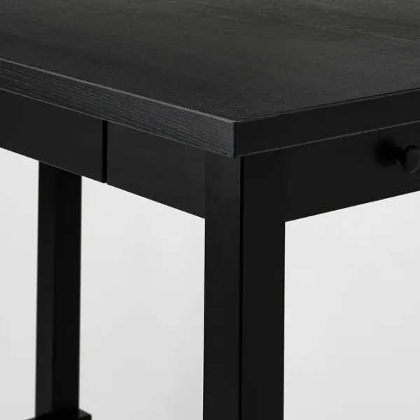 Masă de bucătărie fixă Ikea Nordviken MDF/ Black photo 3