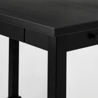 Кухонный стол зафиксированный Ikea Nordviken МДФ/ Черный photo 3