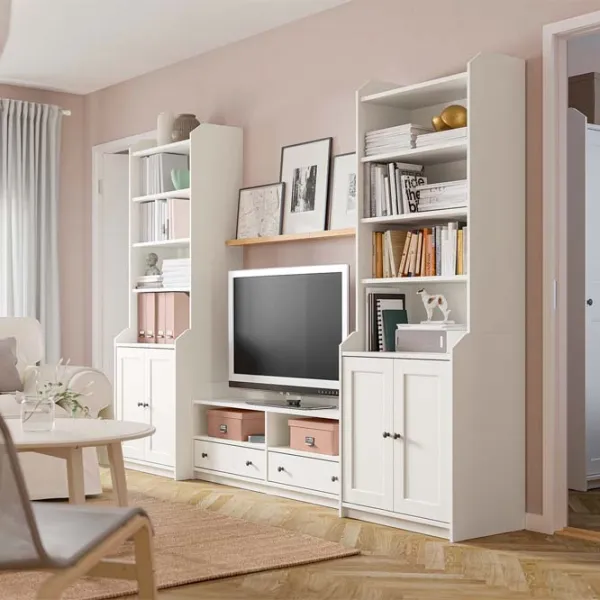 Гостиная Ikea Hauga Модульная / White photo 3 Гостиная Ikea Hauga Модульная / White photo 3
