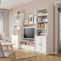 Гостиная Ikea Hauga Модульная / White photo 3