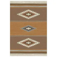 Ковер Covoare Ungheni Delta Beige Brown / Полипропилен