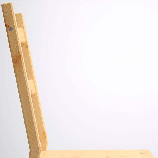 Кухонный стул Ikea Ivar Массив/ Натуральный Wood photo 2