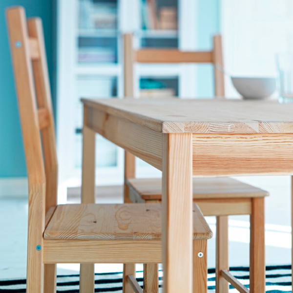 Кухонный стул Ikea Ivar Массив/ Натуральный Wood photo 5